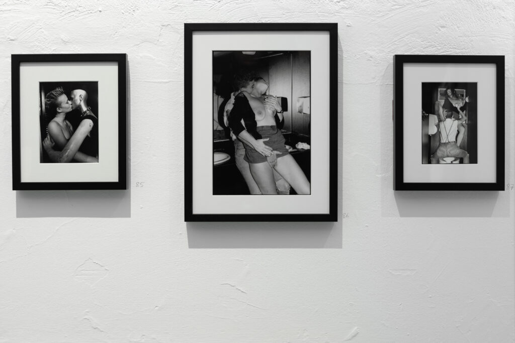Rebel Dykes - Install shot of works by Jill Posener
