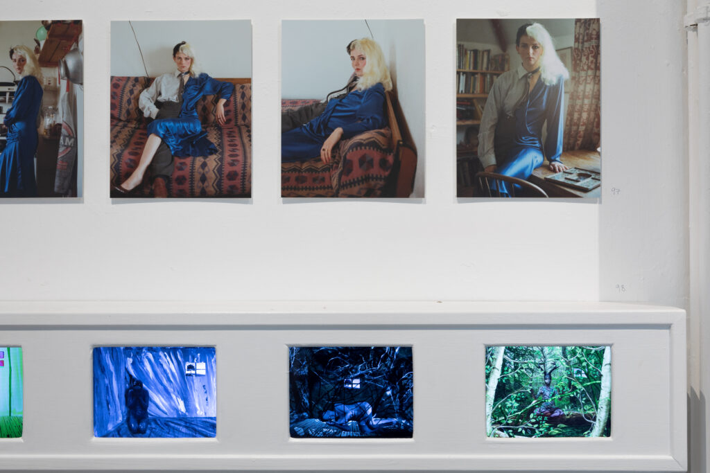 Rebel Dykes - Section from installation of Kai Fiain’s Battle Ground, 1991 and Seventh Son, 2019