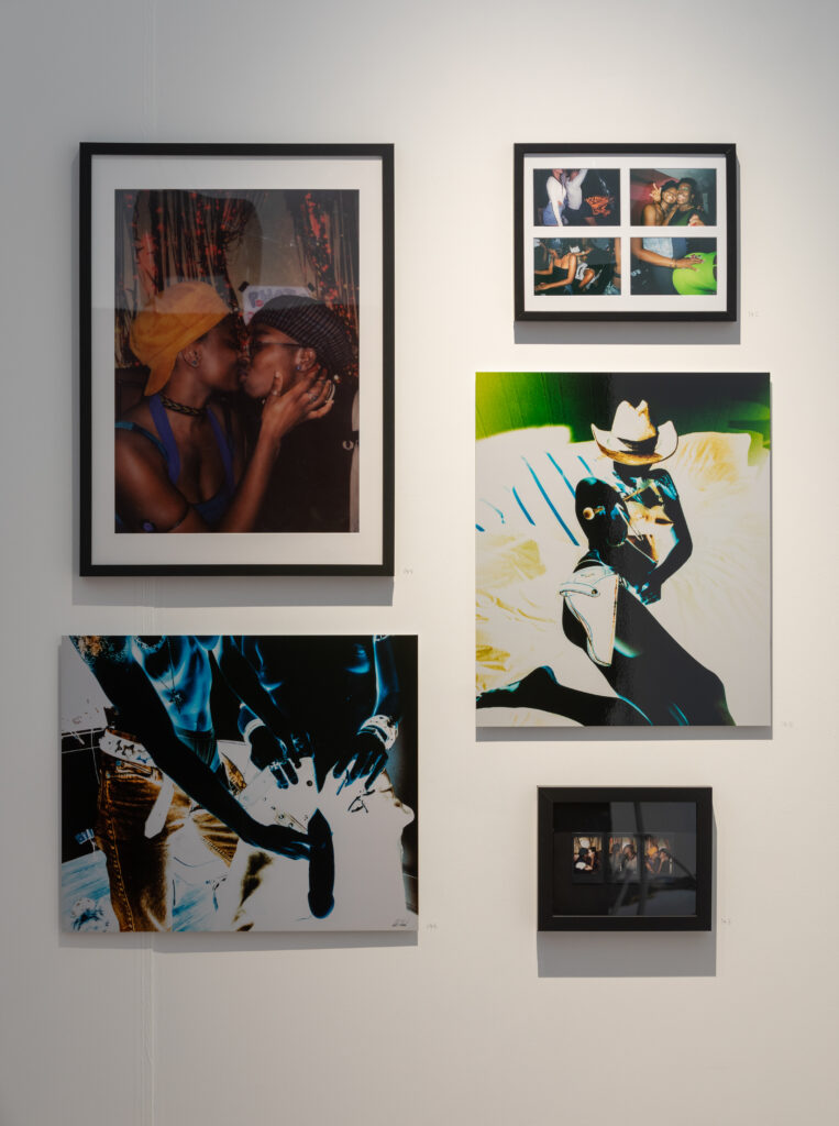 Rebel Dykes - Install shot of works by Bernice Mulenga and Lola Flash