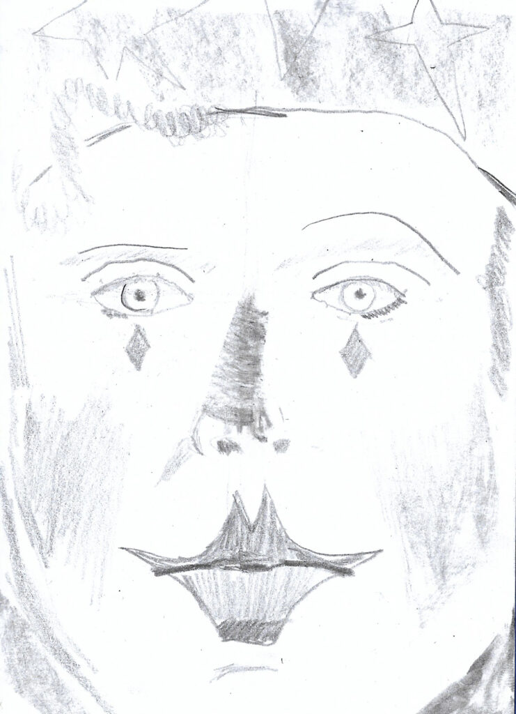Kat Hudson, portrait of NiCKY for music video, London 2023
